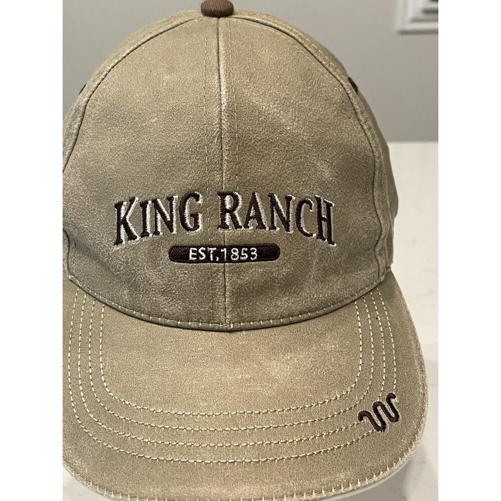 King Ranch Turfgrass Baseball Cap Strapback Hat - Picture 2 of 7